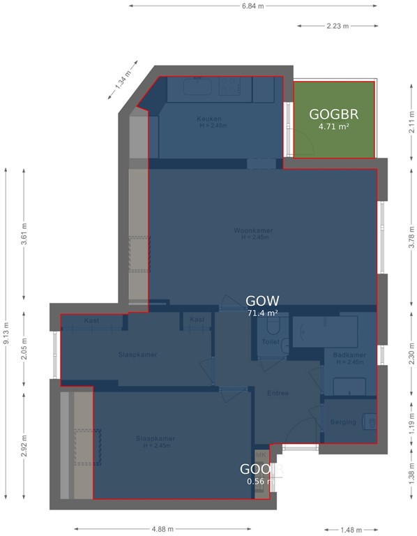 mediumsize floorplan